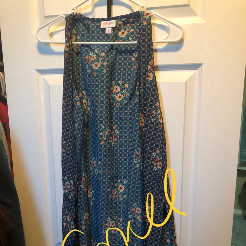 Sleeveless duster